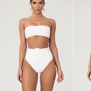 Meshki white bikini